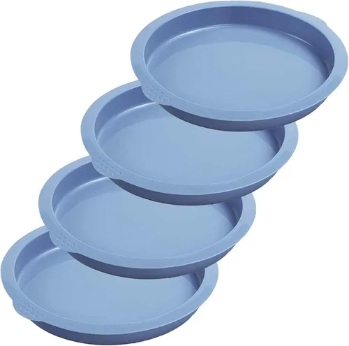Miniatura 8 de Webake Juego de moldes para tartas de capas, moldes redondos de 6 pulgadas para hornear arcoíris, molde de silicona para pastel de Whoopie jumbo