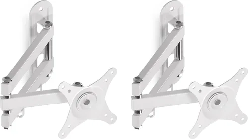 Miniatura 13 de Suptek - Soporte de pared para TV de movimiento completo para la mayoría de televisores y monitores de 13 a 30 pulgadas, televisores planos y Blanco