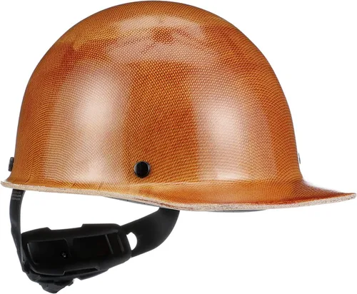 MSA Skullgard Casco de Seguridad Estilo Gorra con Suspensión - Gorra Sin Ranuras, Hecho de Resina Fenólica, Cargas de Calor Radiante de hasta 350F |