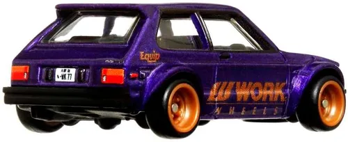 Miniatura 2 de Hot Wheels Vehículos Car Culture Circuit Legends para niños de 3 años en adelante, 81 Toyota Starlet Kp61, colección premium de vehículos a escala