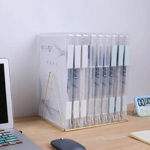 Miniatura 3 de LonlyEagle Paquete de 6 cajas de almacenamiento portátil para archivos de tamaño A4, caja de almacenamiento de plástico para papel carta de 8.5" x