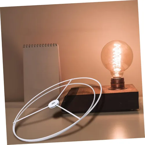 Miniatura 5 de Uonlytech Marco de luz de techo para lámpara de bricolaje, soportes para pantalla de lámpara, accesorios de luz