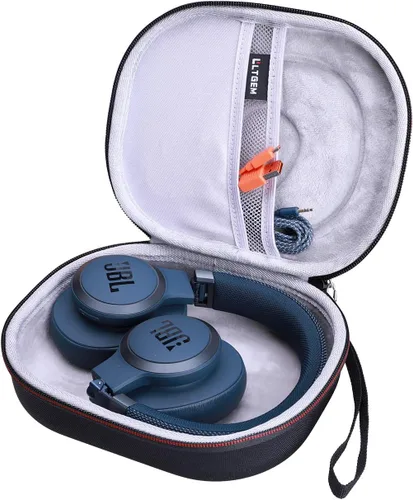 Miniatura 2 de LTGEM - Funda rígida para auriculares JBL, color gris y negro