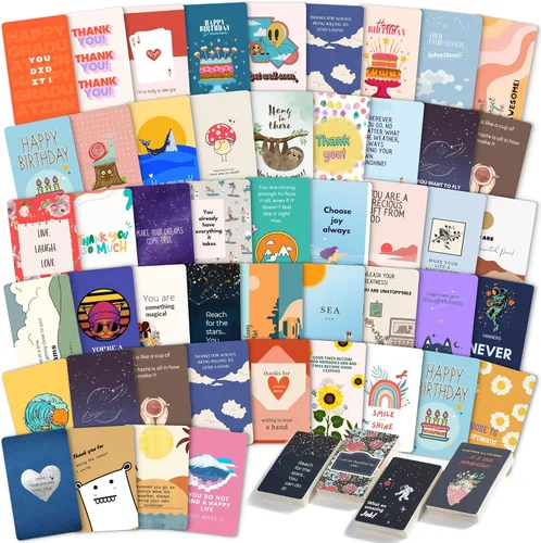 Miniatura 10 de Mr. Pen Tarjetas de aliento - 100 piezas, citas inspiradoras y motivacionales, tarjetas de bondad