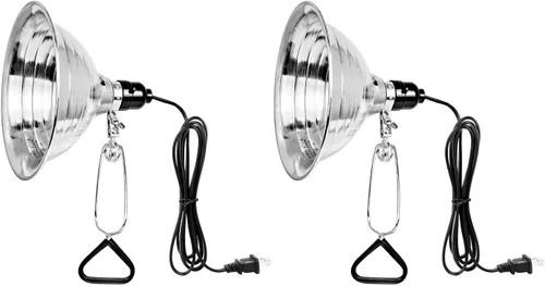 Miniatura 18 de Simple Deluxe - Paquete de 6 lámparas de abrazadera de 8.5 pulgadas con reflector de aluminio de hasta 150 W, cable de 6 pies