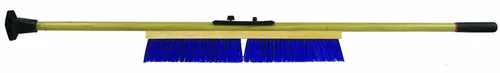 Miniatura 13 de Weiler 44604 Pro-Flex - Bloque de 24 pulgadas, relleno mediano de polipropileno granate, barrido