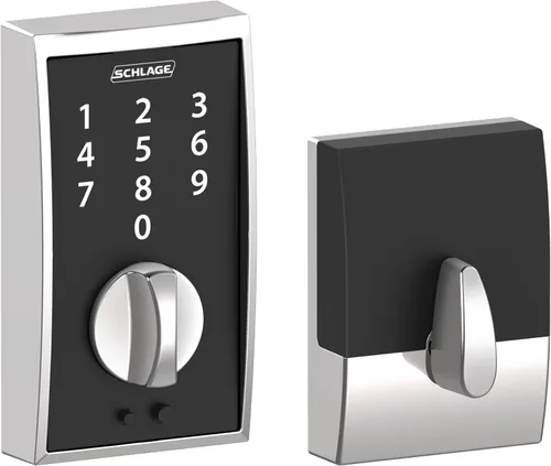 Miniatura 16 de Cerradura de seguridad táctil Schlage Camelot, BE375 CAM 605 Bright Brass
