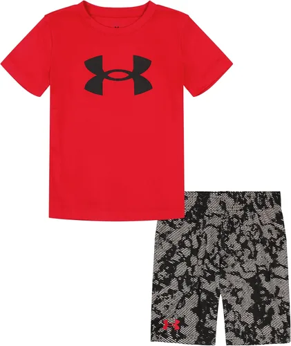 Miniatura 162 de Under Armour baby-girls Ua Terrazzo Leopard Heart SetShort Set
