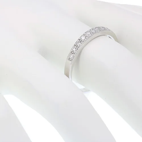 Miniatura 6 de Vir Jewels Anillo de compromiso de boda de diamantes de 15 quilates (ctw) para mujer, anillo de compromiso de diamantes redondos de media eternidad