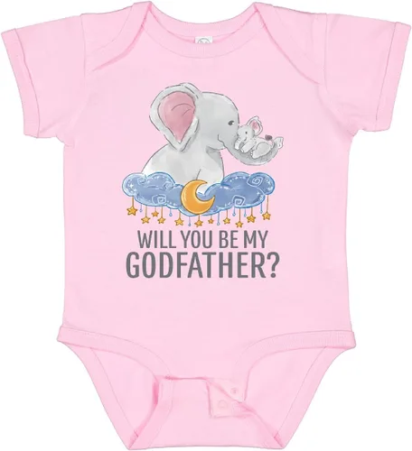 Miniatura 13 de inktastic Body de bebé Will You Be My Godfather