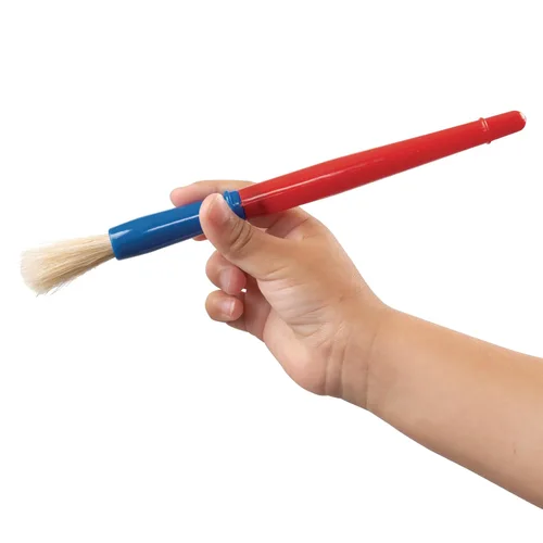 Miniatura 5 de Colorations® Juego de 24 pinceles de mango de plástico de mejor valor, manualidades para niños, pintura para niños, pinceles a granel, paquete