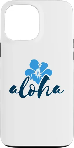Funda para iPhone 13 Pro Max Aloha Hawaii Hawaiian Hibiscus Flower