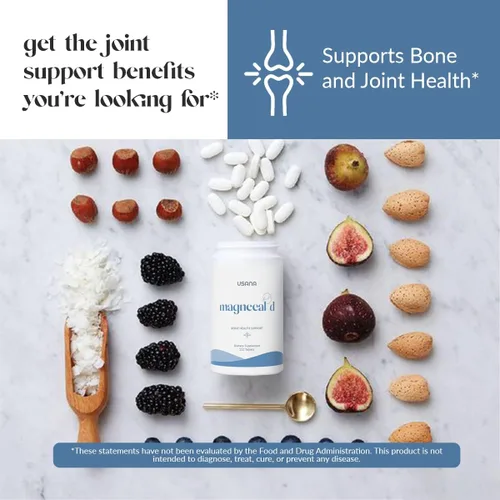 Miniatura 4 de USANA MagneCal D - Magnesio equilibrado y calcio fortificado con vitamina D para apoyar la salud ósea* - 112 tabletas - Suministro para 28 días