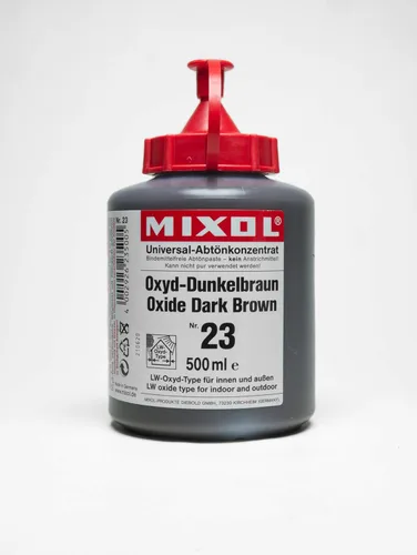 Miniatura 77 de Mixol Tintes Universales, Óxido Marrón Oscuro, #23, 20 ml #23 Marrón oscuro - Óxido