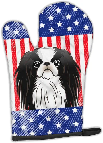 Miniatura 73 de Caroline's Treasures BB4020OVMT Dog House Collection Border Collie - Guante de horno grueso resistente al calor para sartenes calientes y horno
