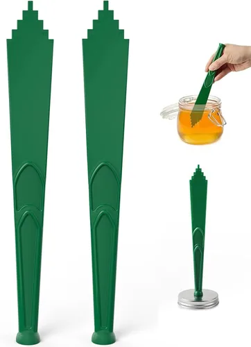 Miniatura 9 de Pisol Levantador magnético de tapa de tarro y medidor de burbujas para enlatado, herramientas de enlatado 3 en 1, suministros para el hogar