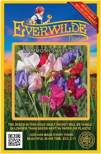 Miniatura 4 de Everwilde Farms - Semillas de flores silvestres con mezcla de mamut de 1 onza - Gold Vault