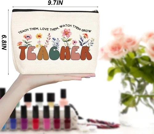 Miniatura 2 de Bolsa de maquillaje para enfermera, doctora, profesora, regalo de agradecimiento, bolsa de maquillaje para mujeres, compañeras de trabajo, regalos