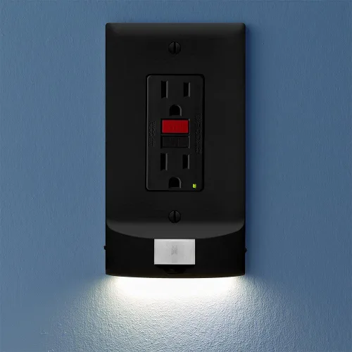 Miniatura 20 de 2 unidades - SnapPower MotionLight [para tomas decorativas] - Luces nocturnas LED con detección de movimiento incorporadas en la placa de pared