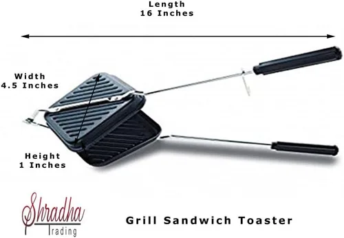 Miniatura 3 de Tostadora de sándwich para parrilla, sandwichera