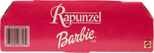 Miniatura 5 de Barbie Rapunzel - Vestido rosa con corona rosa brillante dorada