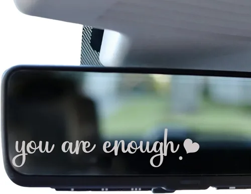 Miniatura 15 de 3x Pegatina para espejo retrovisor de «Hello Gorgeous», accesorio holográfico para coche para mujeres, calcomanía de color láser para vaso