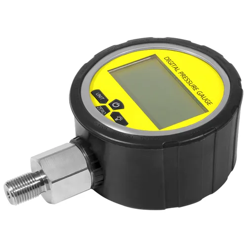 Miniatura 8 de Manómetro de presión hidráulica digital de 10000PSI Sensor de presión Manómetro con conector NPT de 1/4 de pulgada Base Entrada 700BAR/70Mpa 3.15