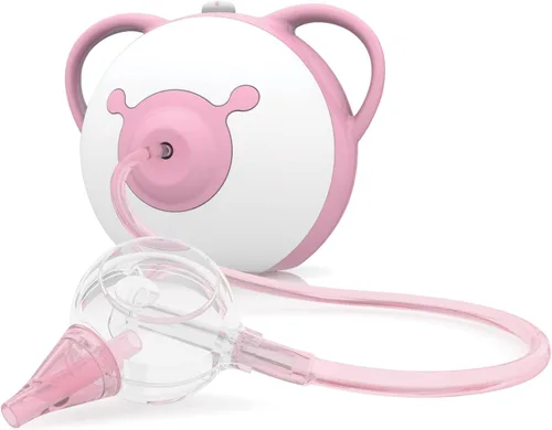 Nosiboo Pro Aspirador Nasal para Bebés | Succionador Eléctrico de Nariz | Fabricado en la UE | Potencia de Succión Ajustable | Calidad Premium | Rosa