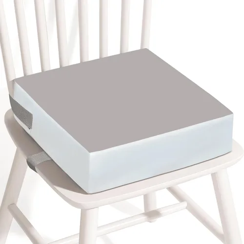 Miniatura 8 de Asiento elevador para mesa – PU impermeable fuerte apoyo asiento elevador para mesa de comedor, silla elevadora portátil con correas elásticas Verde