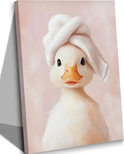 Miniatura 9 de Divertido lienzo de baño negro con diseño de gato negro para pared, póster de lindo gato en la bañera, pintura de animales caprichosos, imagen