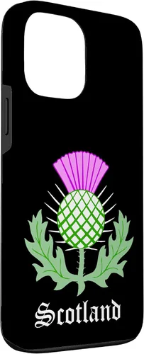 Miniatura 3 de Funda de regalo para iPhone 13 Pro Max con símbolo celta de flor de cardo escocés