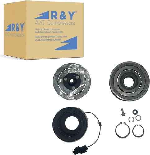 Embrague de compresor RYC A/C EG466-CL (se adapta a Mazda CX-3 2.0L 2016-2020; compatible con Toyota Yaris 1.5L 2019-2020 (no compatible con modelos