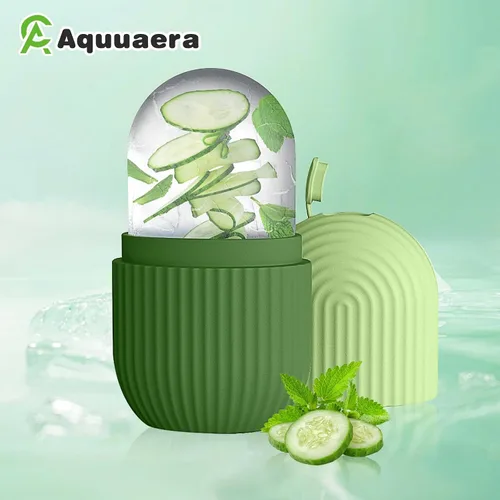 Miniatura 6 de Rodillo de hielo para cara y ojos, rodillo masajeador de hielo para piel y mujeres, herramientas de cuidado natural, bolsas de ojos para eliminar