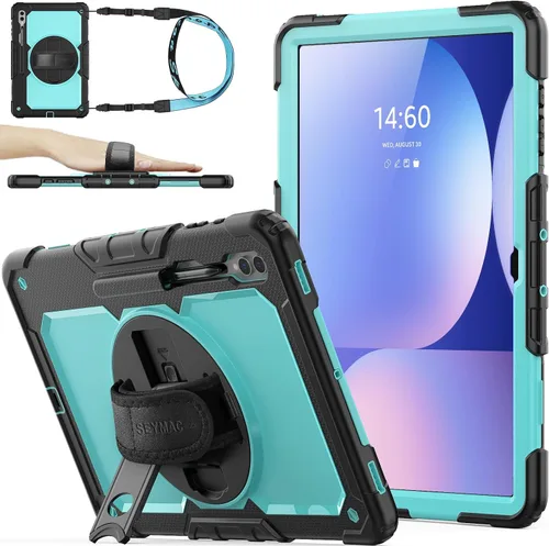 Miniatura 17 de SEYMAC stock Funda para Samsung Galaxy Tab S10 Lite / S10 FE / S9 FE 5G / S9 Funda para Tableta 10.9''/ 11'' Protectora con Protector de Pantalla