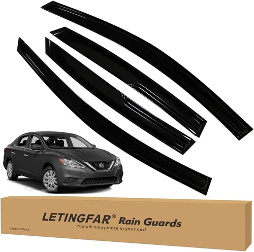 Miniatura 19 de Guardas contra lluvia para parabrisas para Ford F250 F350 F450 F550 Super Duty 1999-2004 2005 2006 2007 2008 2009 2010 2011 2012 2013 2014 2015 2016