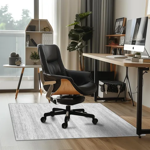 Miniatura 15 de Tapete para silla de oficina para suelo de madera dura, antideslizante, Hi-Q, tapete para silla de escritorio para suelos de madera dura y baja