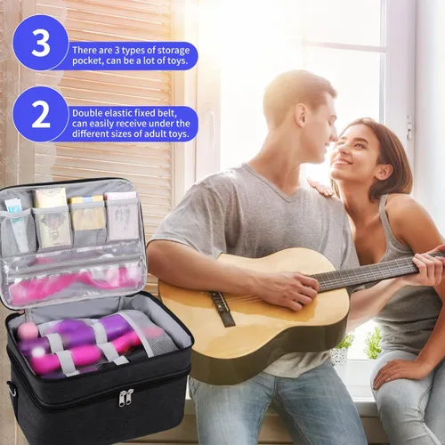 Miniatura 3 de Rsobl Bolsa de almacenamiento de juguetes para mujeres y hombres, bolsa de viaje, bolsa de viaje, bolsas de almacenamiento de juguetes