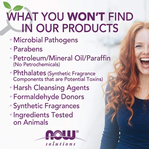Miniatura 7 de NOW Solutions, Crema de vitamina E 28,000 UI, humedad intensa, vitamina E concentrada, 4 onzas