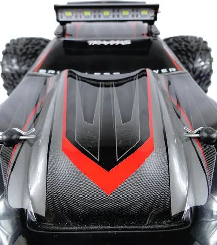 Miniatura 4 de Barra de luz de aluminio de 5 LED de 3.504 in compatible con LaTrax SST, Traxxas 1/16 Slash, Stampede/4x4/Nitro, Nitro Sport, E-Revo, ECX 1/18