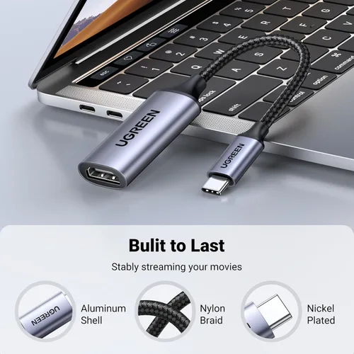 Miniatura 8 de UGREEN Cable adaptador USB C a HDMI, 4K a 60 Hz, aluminio tipo C, Thunderbolt 4/3, convertidor macho a hembra compatible con iPhone 17/16 Pro Max