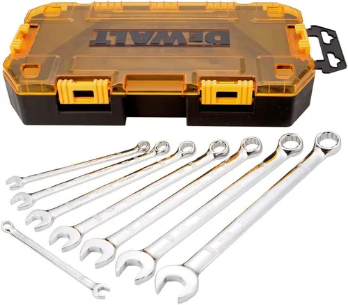 Miniatura 5 de Juego de llaves combinadas DeWalt, métricas, 8 piezas (DWMT73810)