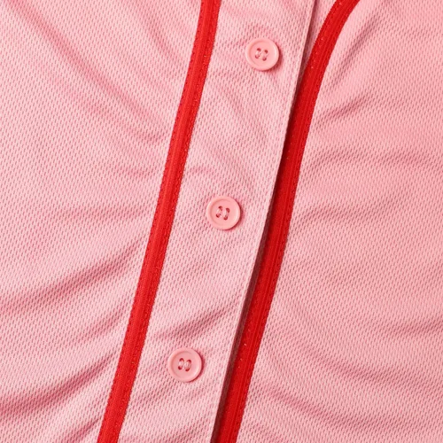 Miniatura 41 de Phoneutrix Camiseta de béisbol en blanco para jóvenes, camisetas de manga corta para niños, uniformes deportivos
