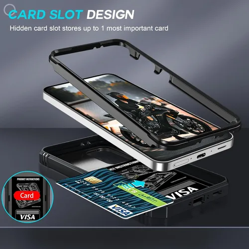 Miniatura 8 de LeYi Funda para Google Pixel 6: Funda para teléfono para Pixel 6 con cubierta deslizante para cámara + [2 paquetes] Protector de pantalla de vidrio