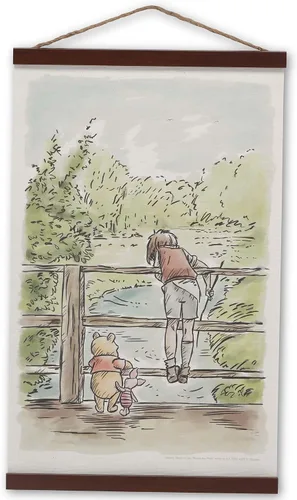 Miniatura 9 de Open Road Brands Disney Winnie the Pooh Adventure Banner Colgante de Lona - Decoración de Pared Divertida de Pooh y Amigos para el Hogar