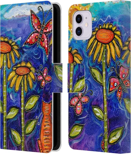 Miniatura 19 de Head Case Designs Officially Licensed Wyanne Half Light Nature 2 Leather Wallet Case Compatible with Apple iPhone 11