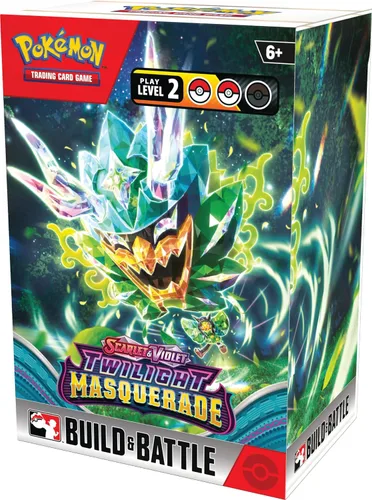 POKÉMON TCG: SCARLET Y VIOLET TWILIGHT MASQUERADE CONSTRUYE Y COMBATE