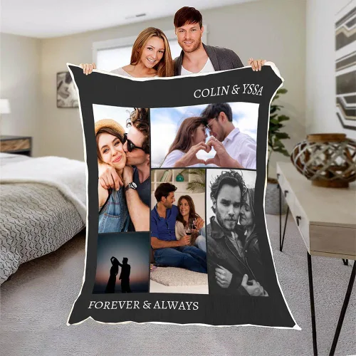 Miniatura 2 de Manta personalizada para esposa de esposo a esposa para pareja, regalos de aniversario para mujeres, regalo para aniversario de boda