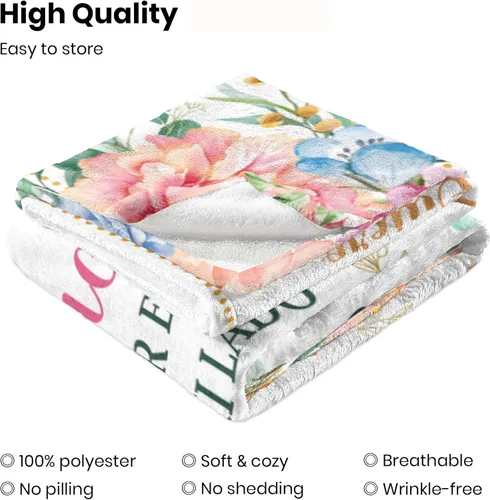Miniatura 7 de Nicetous Regalo para Mi Hija, Dia de Las Madres Regalos, Regalos para Hija en Español, Regalos para Hijas, Manta/Cobija para Mi Hija en Español