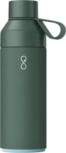 Miniatura 26 de Ocean Bottle - Botella de agua reutilizable para bebidas de acero inoxidable reciclado - Ecológica y reutilizable - Azul cielo - 17 oz