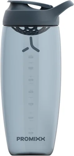 Miniatura 14 de Promixx Pursuit - Botella mezcladora de proteínas, botella deportiva prémium para mezclas de proteínas y batidos de suplementos, vaso mezclador
